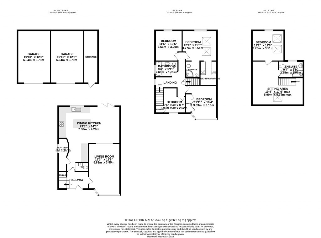 Floorplans For Central Drive, Bramhall, SK7