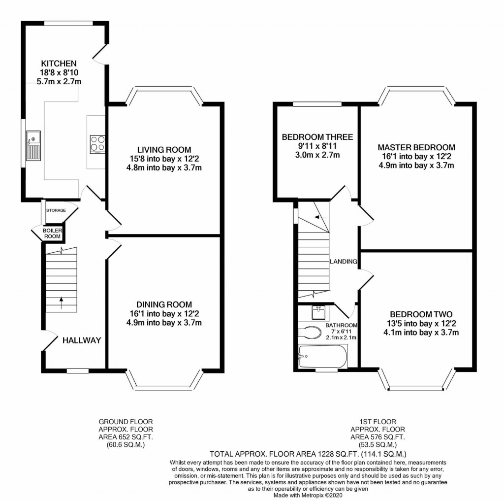 Floorplans For North Park Road, Bramhall, SK7