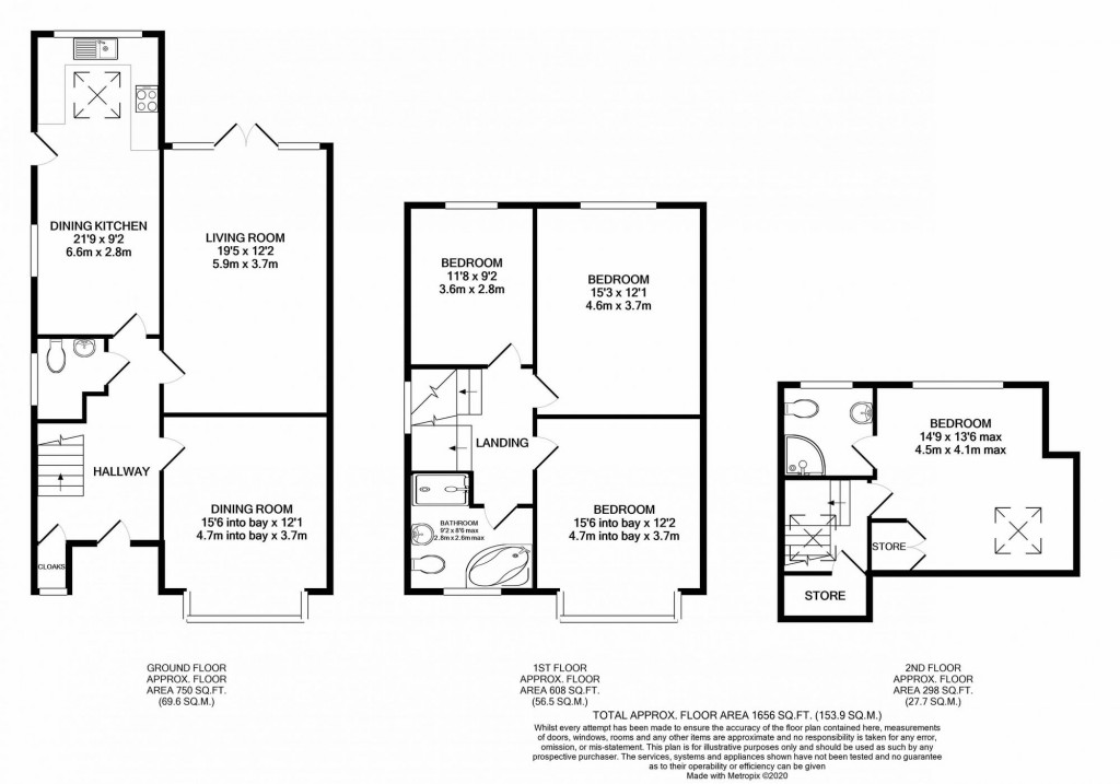 Floorplans For Oak Drive, Bramhall, SK7