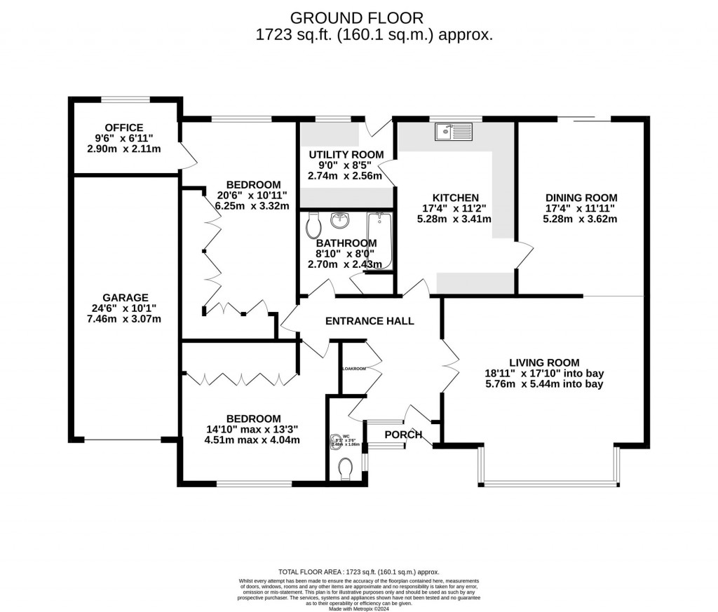 Floorplans For Ridgmont Road, Bramhall, SK7