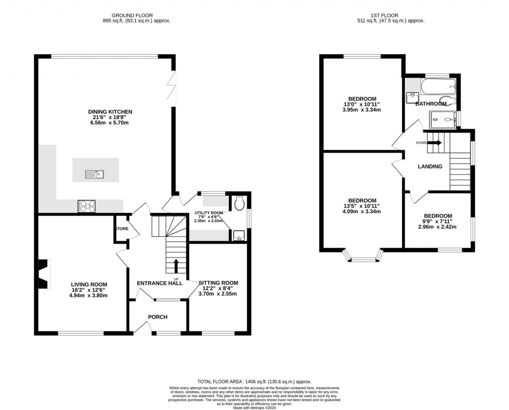 Floorplans For Thornway, Bramhall, SK7