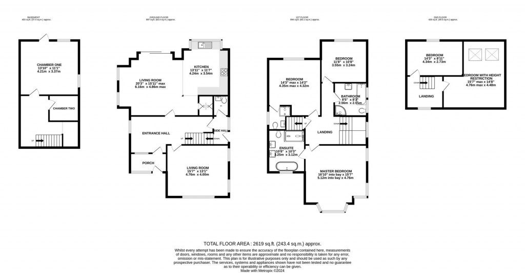 Floorplans For Woodford Road, Bramhall, SK7