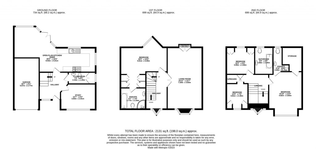 Floorplans For Bramley Road, Bramhall, SK7