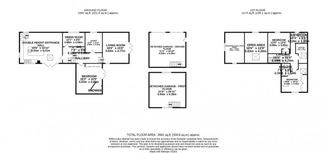 Floorplan for Old Hall Lane, Woodford, sk7