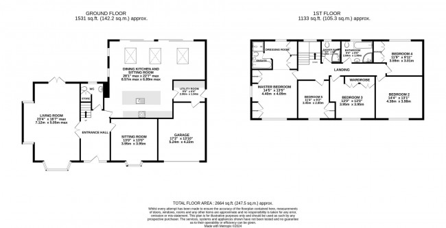 Floorplan for Hartington Road, Bramhall, sk7