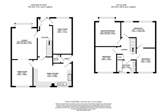 Floorplan for Adelaide Road, Bramhall, sk7