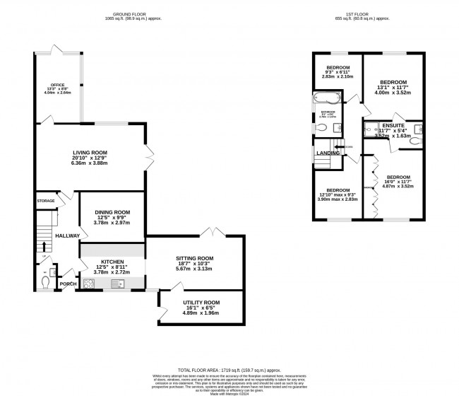 Floorplan for Dairyground Road, Bramhall, sk7