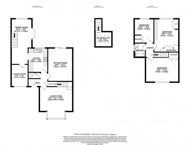 Floorplan for Coleport Close, Cheadle Hulme, sk8