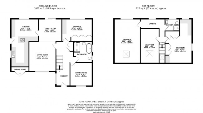 Floorplan for Dean Lane, Hazel Grove, sk7