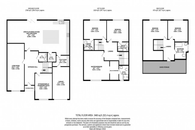 Floorplan for Yew Tree Park Road, Cheadle Hulme, sk8