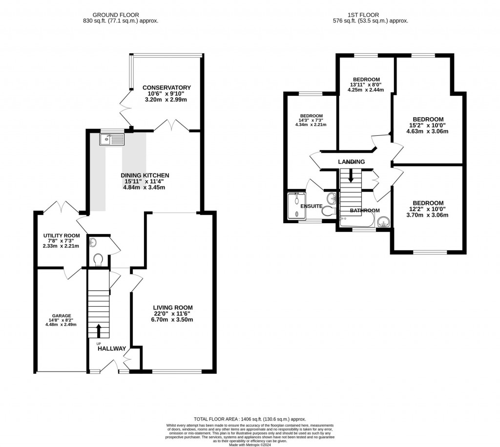 Floorplans For Pingate Lane, Cheadle Hulme, SK8