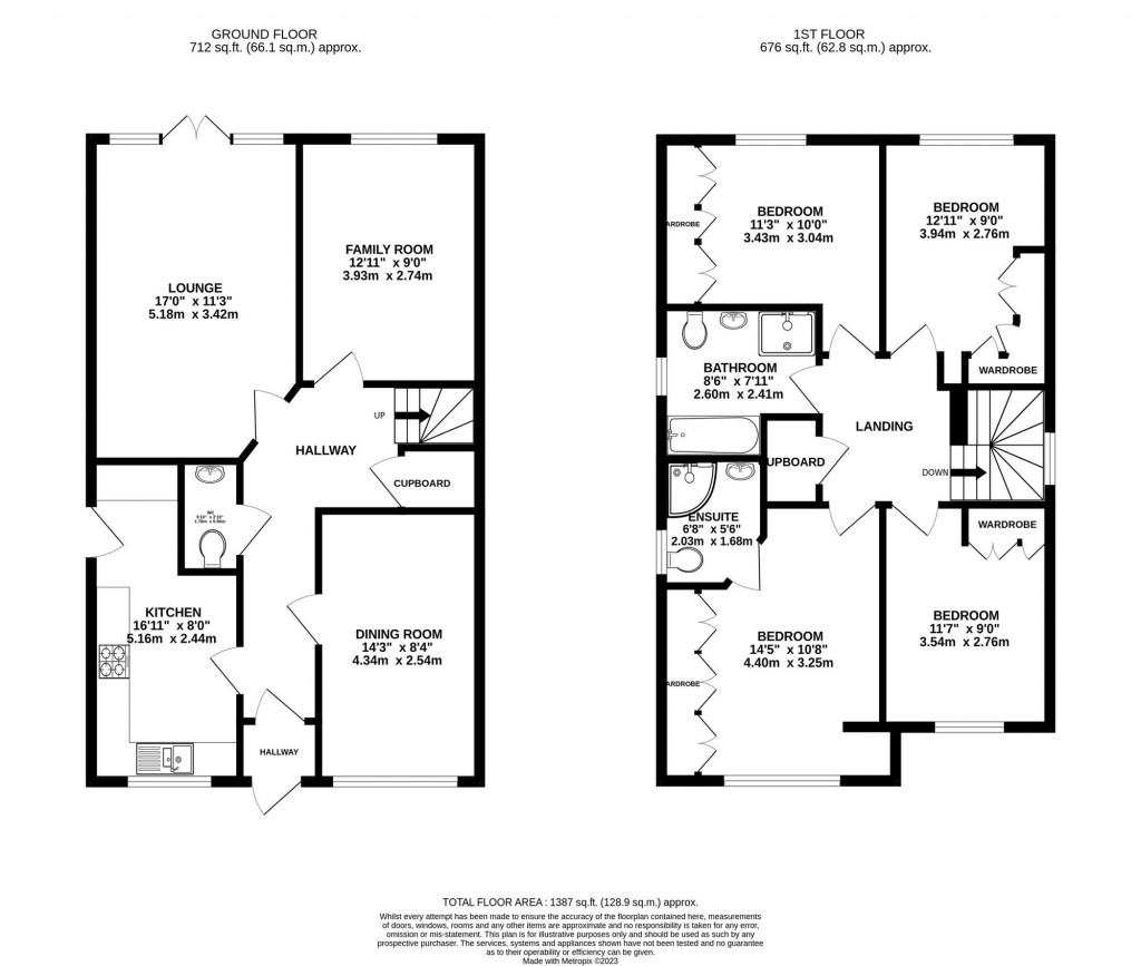 Floorplans For Pembroke Close, Cheadle Hulme, SK8