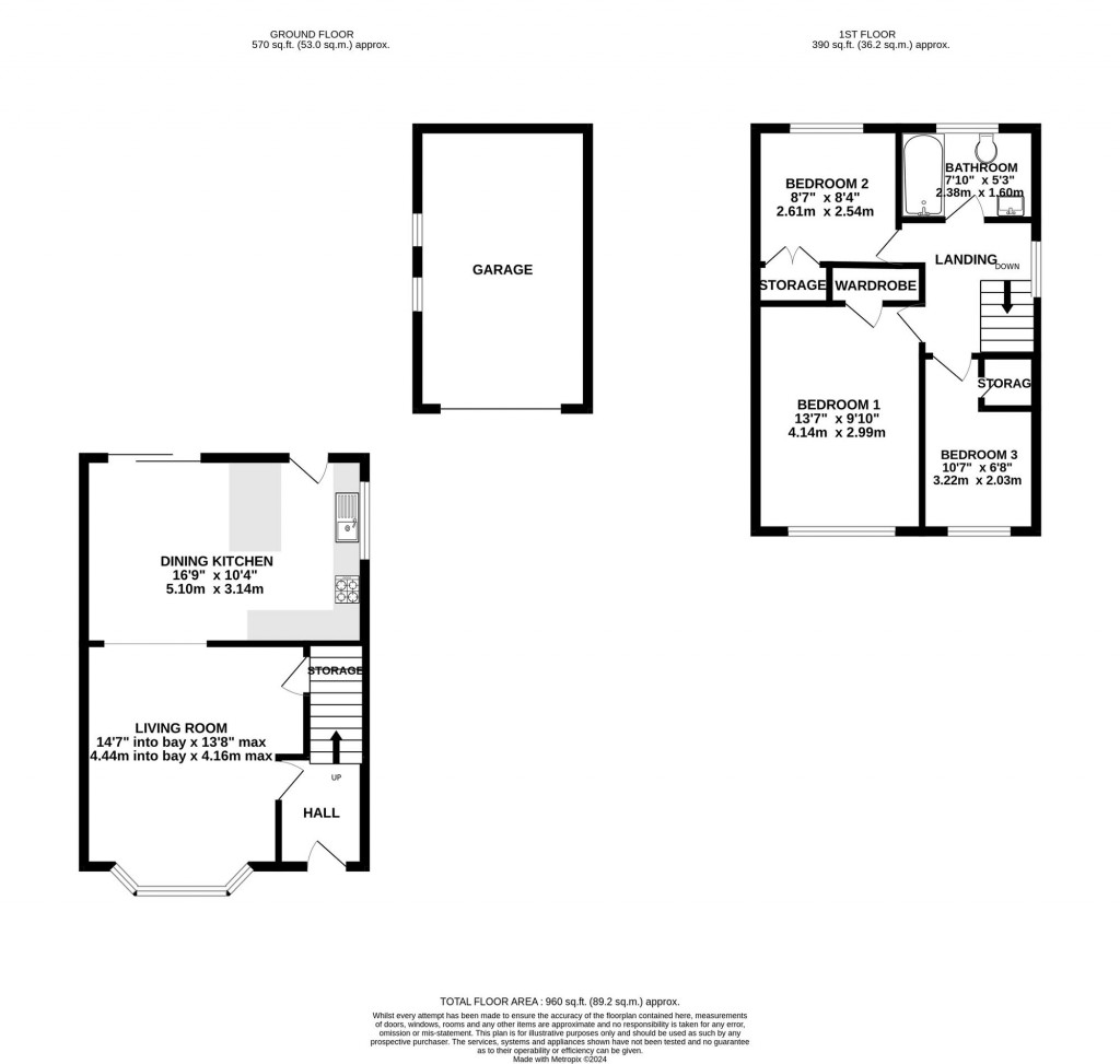 Floorplans For Bolton Avenue, Cheadle Hulme, SK8