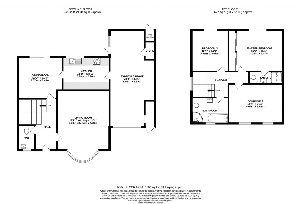 Floorplans For Low Wood Close, Bramhall, SK7