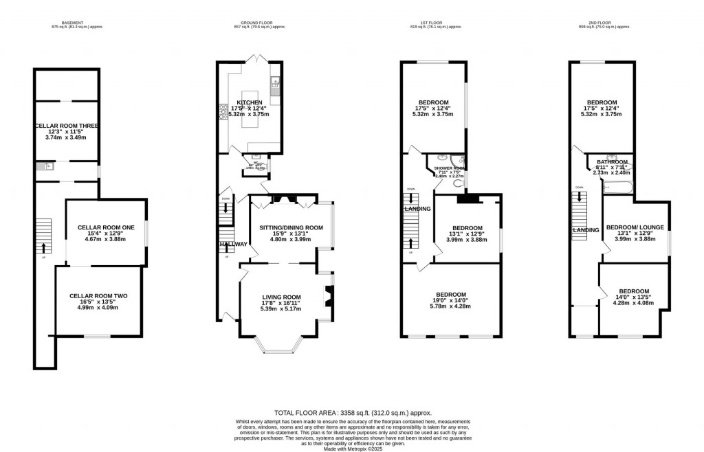 Floorplans For The Crescent, Stockport, SK3