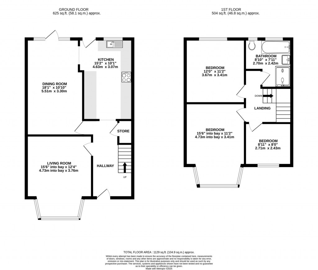 Floorplans For Egerton Road, Stockport, SK3