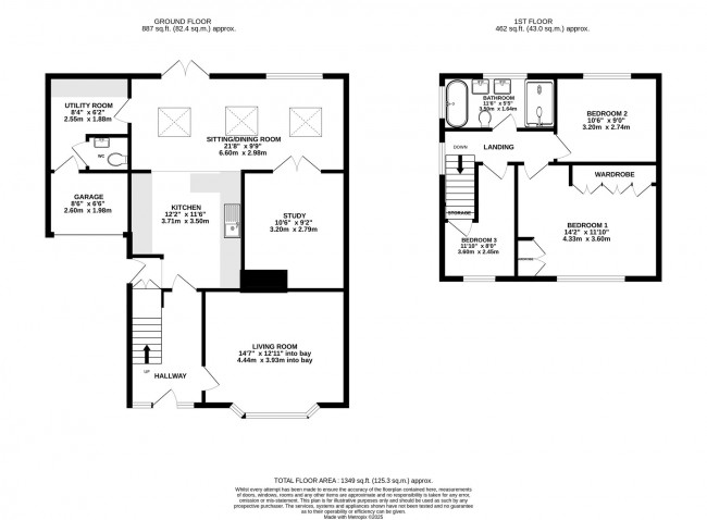 Floorplan for Patch Lane, Bramhall, sk7