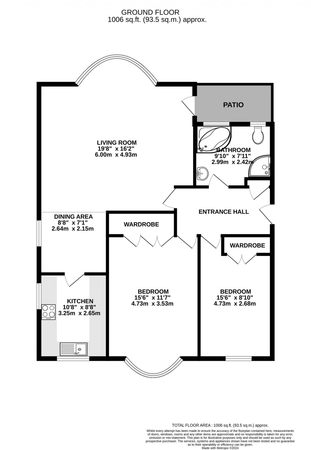 Floorplans For Ladybrook Road, Bramhall, SK7