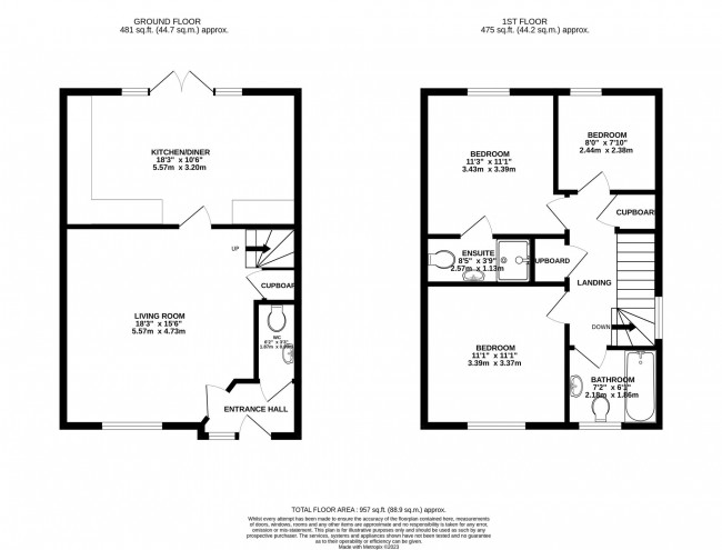 Floorplan for Montreux Gardens, Bramhall, sk7