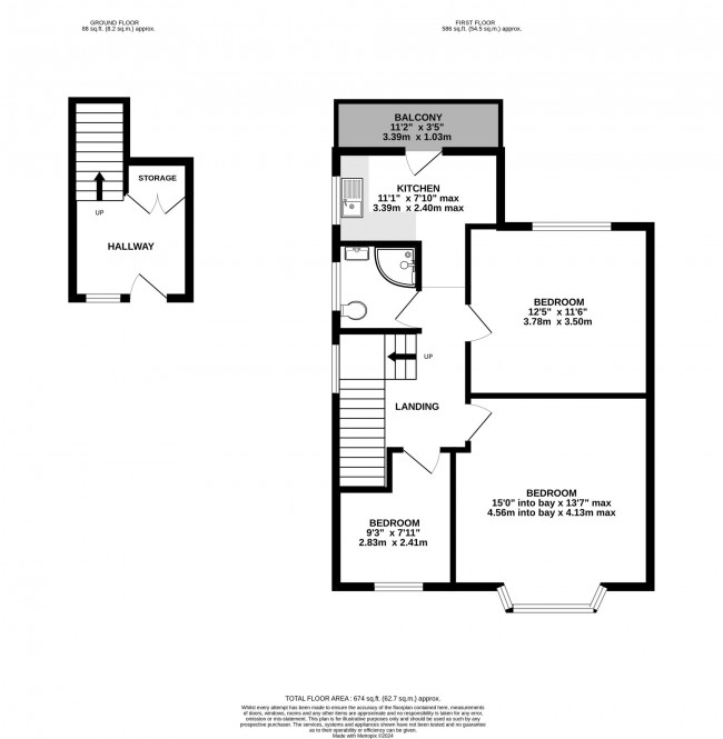 Floorplan for Lumb Lane, Bramhall, sk7