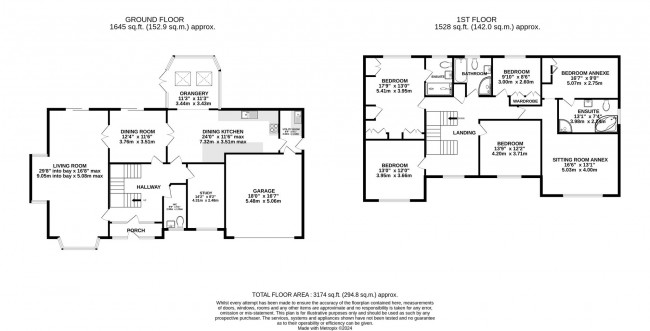 Floorplan for Bridge Lane, Bramhall, sk7