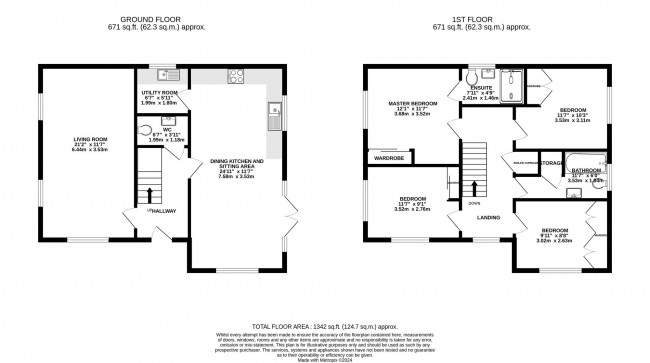 Floorplan for Avro Crescent, Woodford, sk7