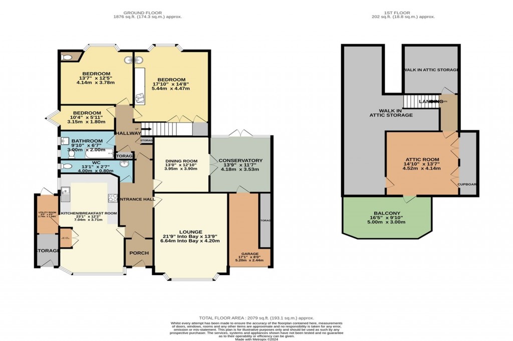 Floorplans For Royal Esplanade, Margate, CT9