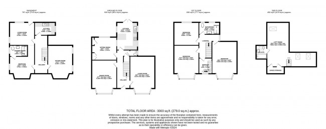 Floorplan for Davenport Park Road, Stockport, sk2