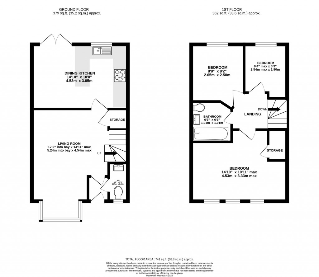 Floorplans For Bramble Way, Hazel Grove, SK7