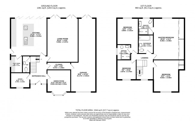 Floorplan for St. Michaels Avenue, Bramhall, sk7