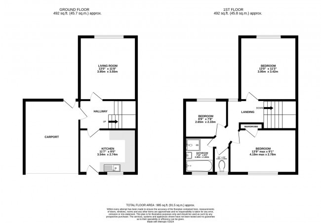 Floorplan for Lucerne Road, Bramhall, sk7