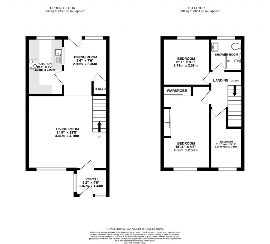 Floorplans For Birkdale Close, Bramhall, SK7