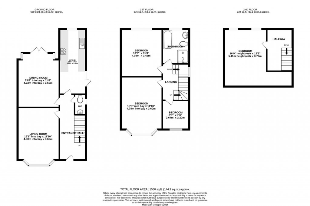 Floorplans For Beechfield Road, Stockport, SK3