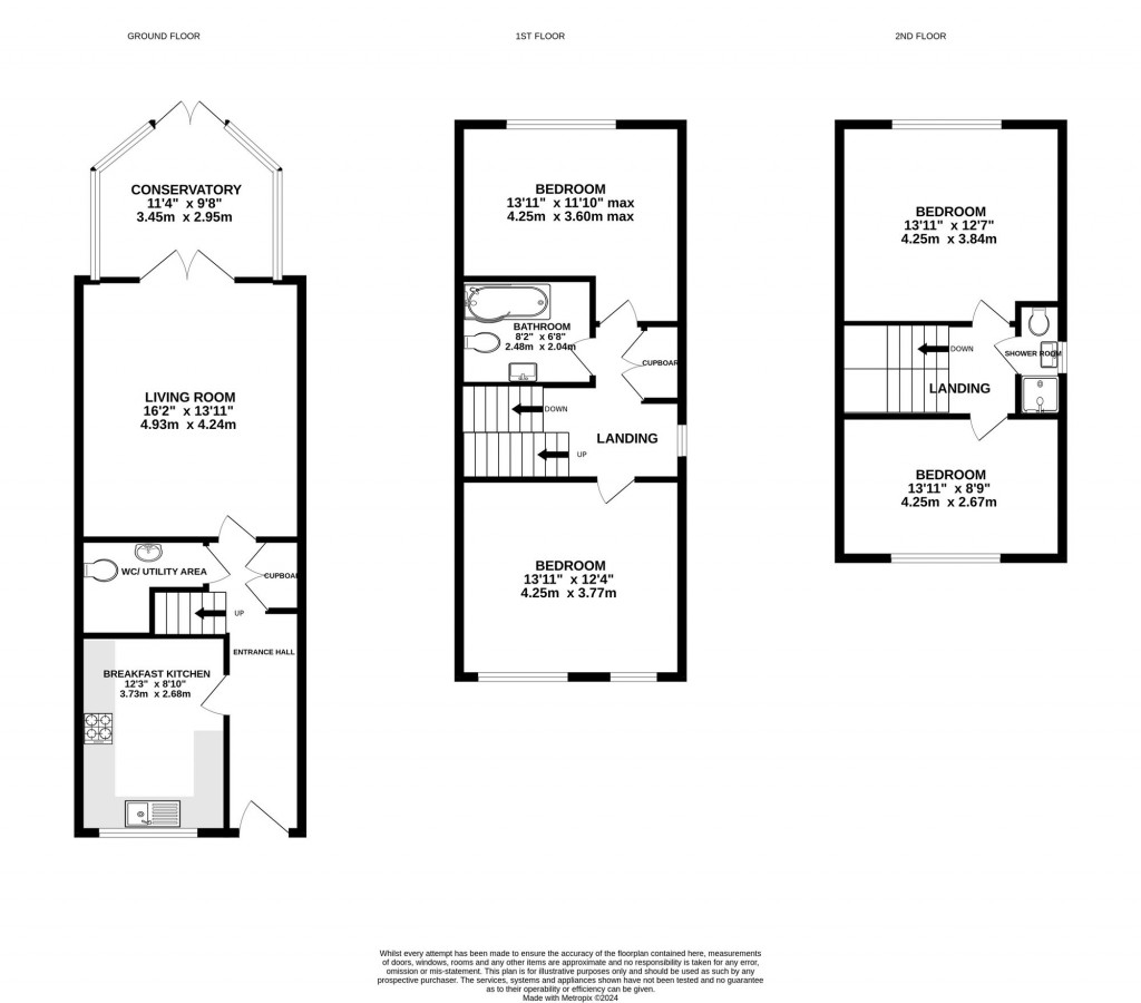 Floorplans For Bramhall Lane South, Bramhall, SK7