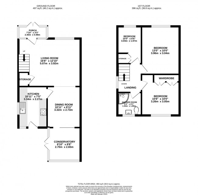 Floorplan for Seal Road, Bramhall, sk7