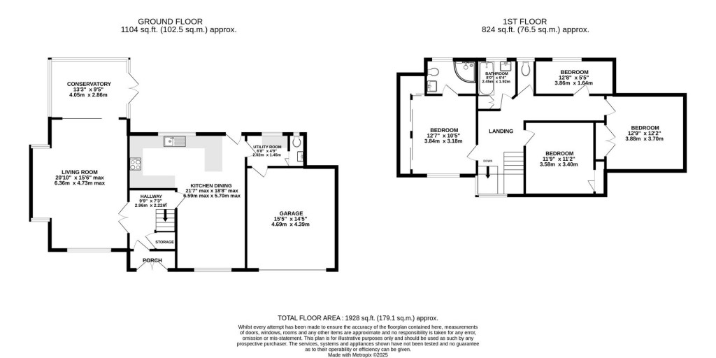 Floorplans For Walmer Drive, Bramhall, SK7