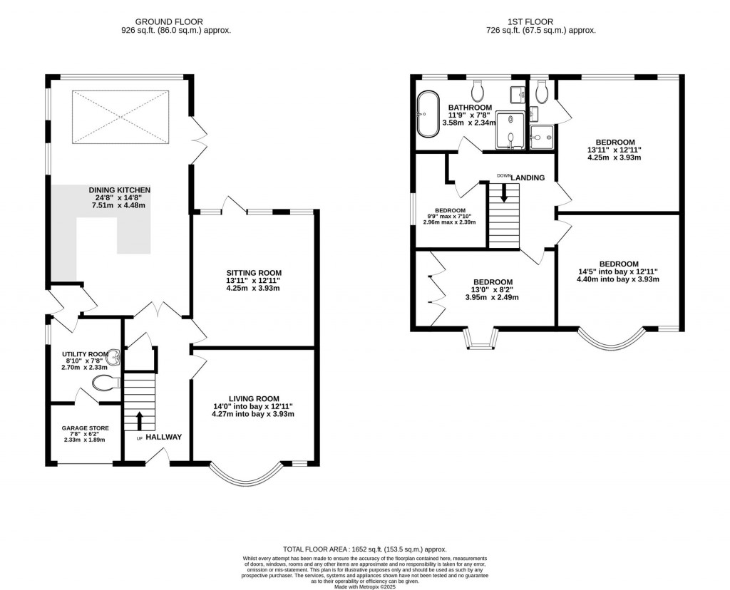 Floorplans For Waterloo Road, Bramhall, SK7