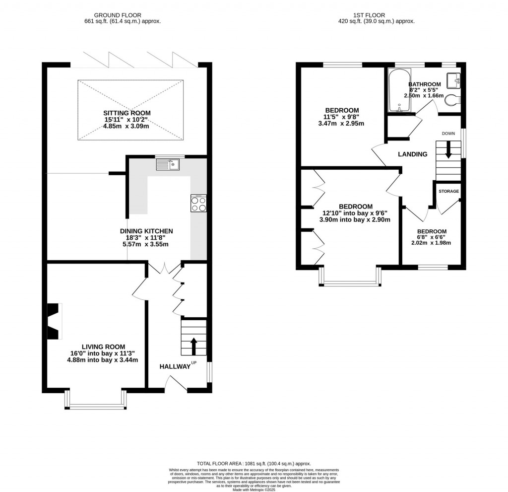 Floorplans For Meadway, Bramhall, SK7