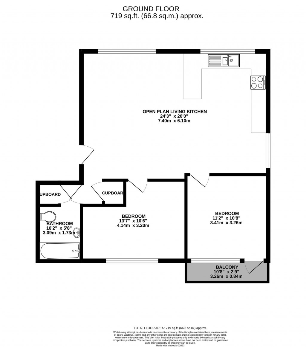 Floorplans For Warren Close, Bramhall, SK7