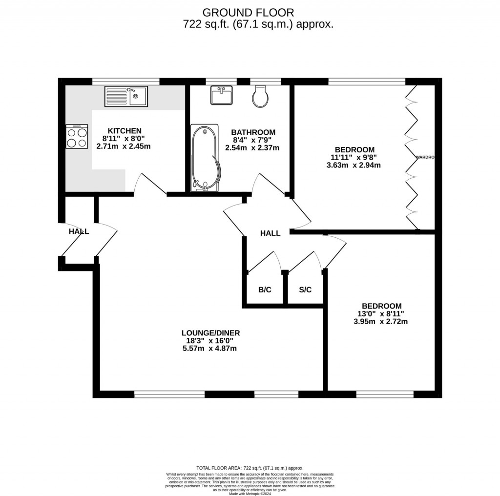 Floorplans For Damery Court, Bramhall, SK7